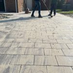 Koppel bestrating en hoveniers - werkzaamheden foto